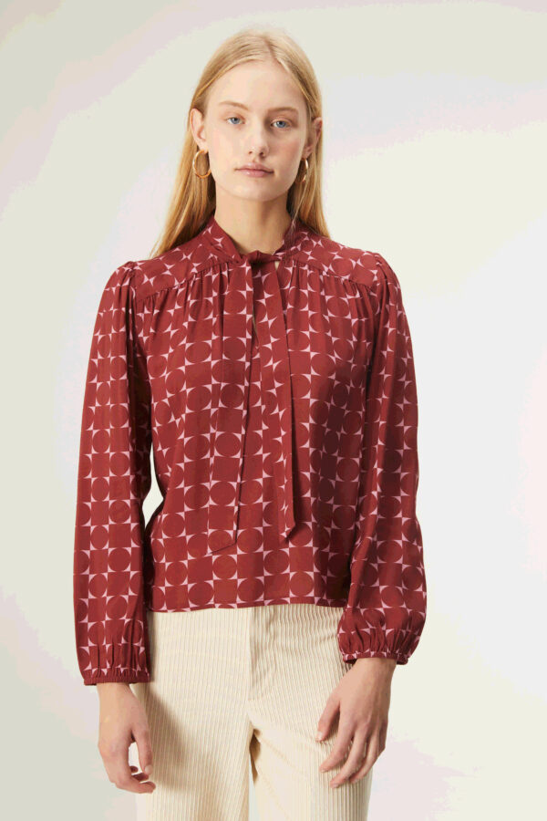 Red pink top