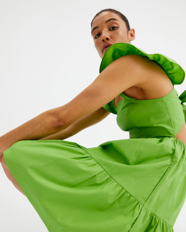 Green dress