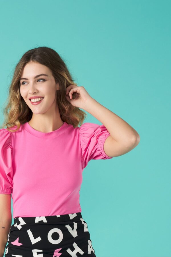Pink luna top