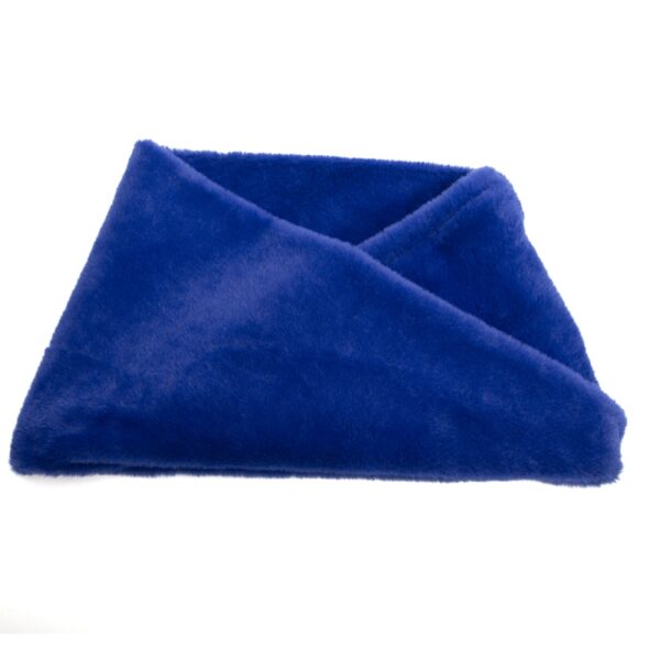 Faux fur infinity scarf
