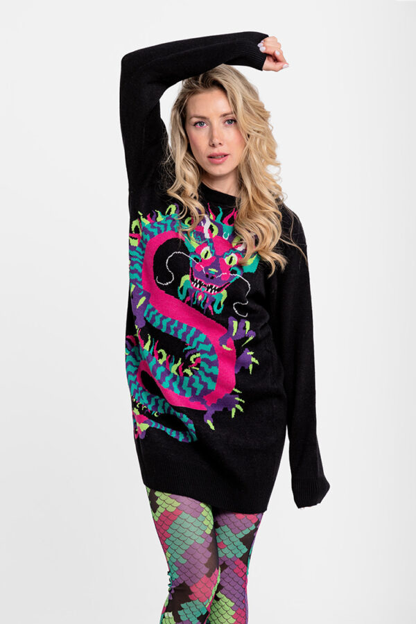 Vestido Punto Tejido - Lunática