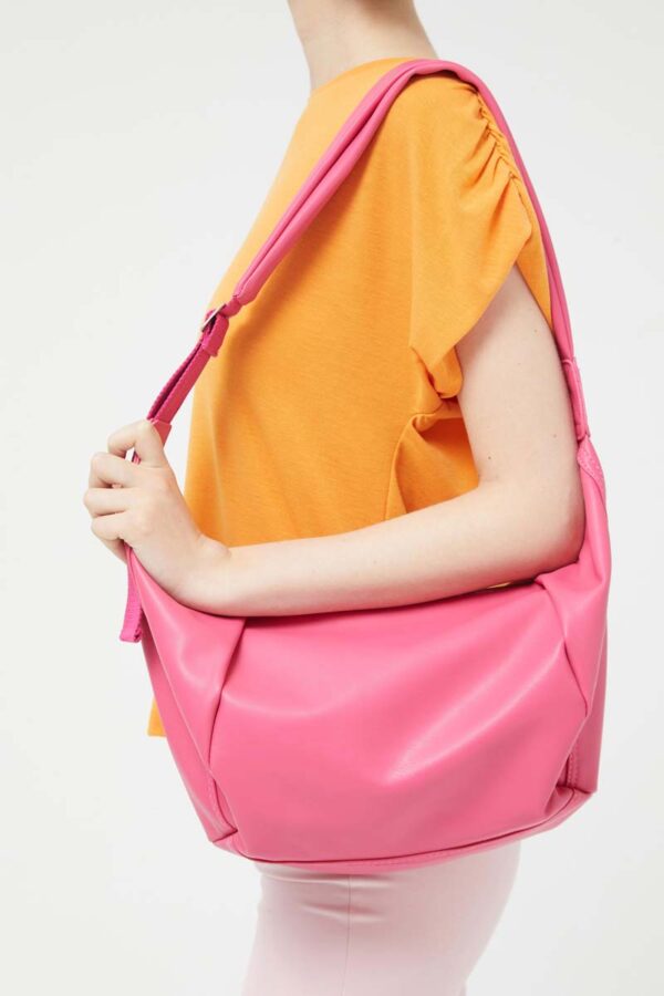 Pink crossbody bag