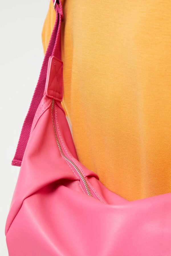Pink crossbody bag