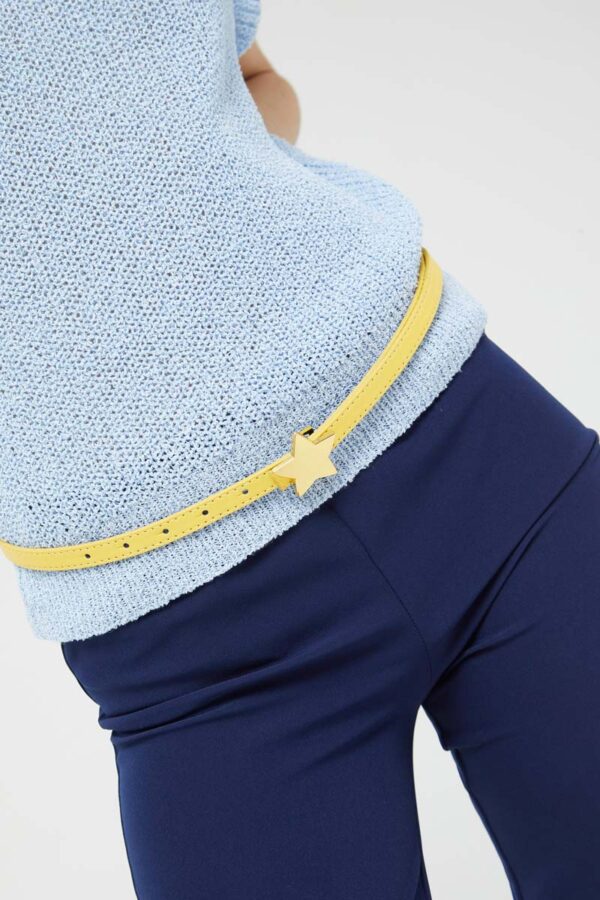 Yellow star belt