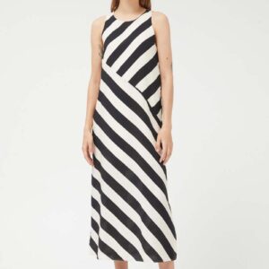 Long striped dress Cruela