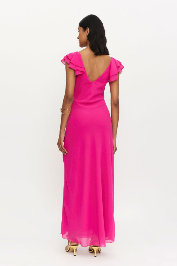 Pink maxi dress