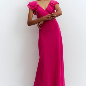 Pink maxi dress