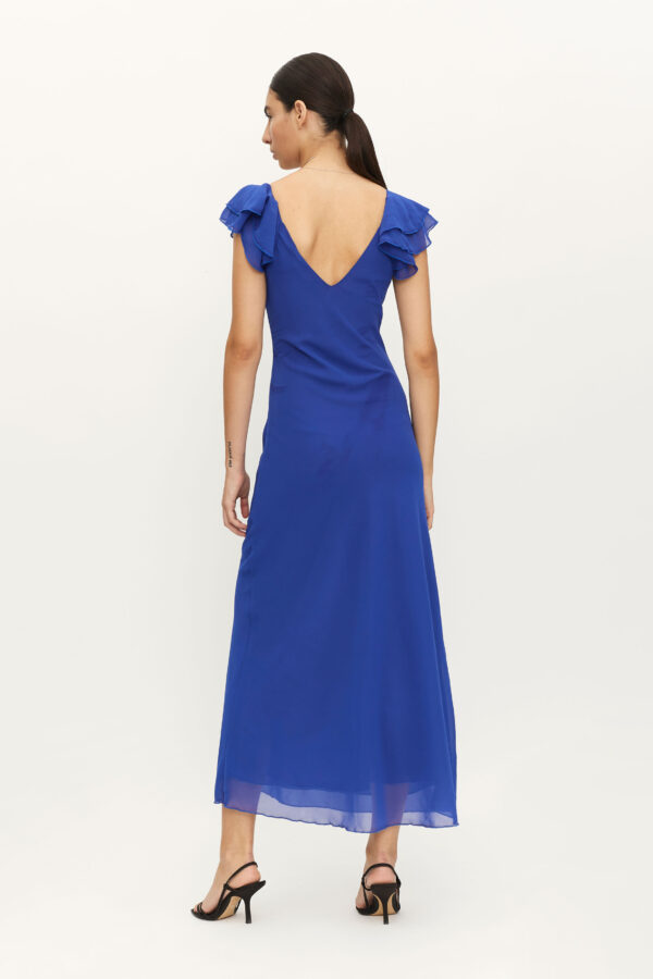 Blue maxi dress