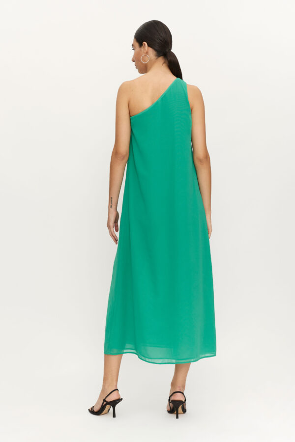 Green maxi dress