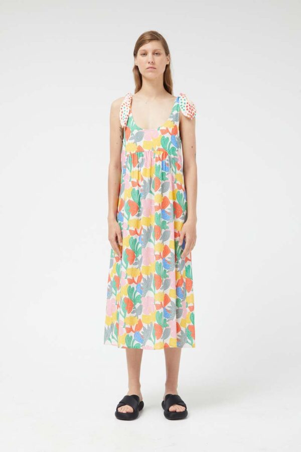 Floral dress midi