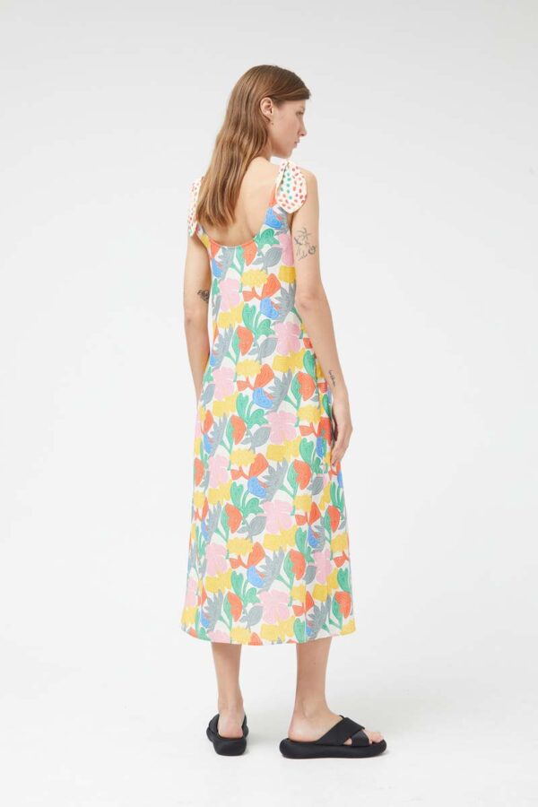 Floral dress midi