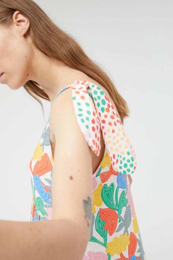 Floral dress midi