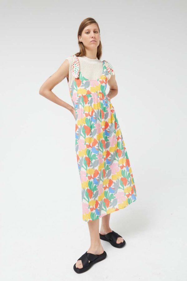 Floral dress midi