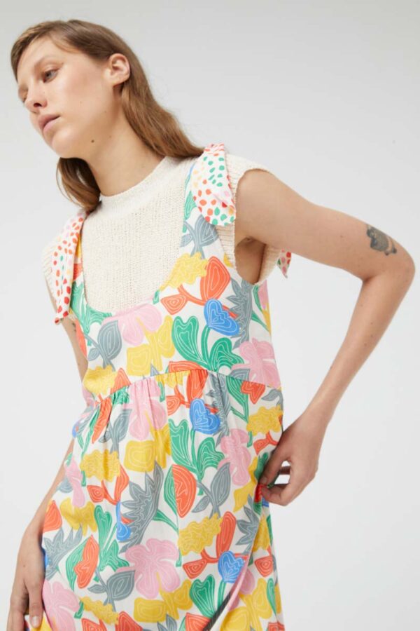 Floral dress midi