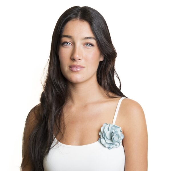 Flower brooch and hair clip