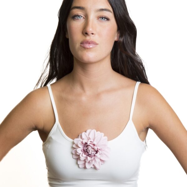 Flower brooch and hair clip