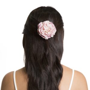 Flower brooch and hair clip