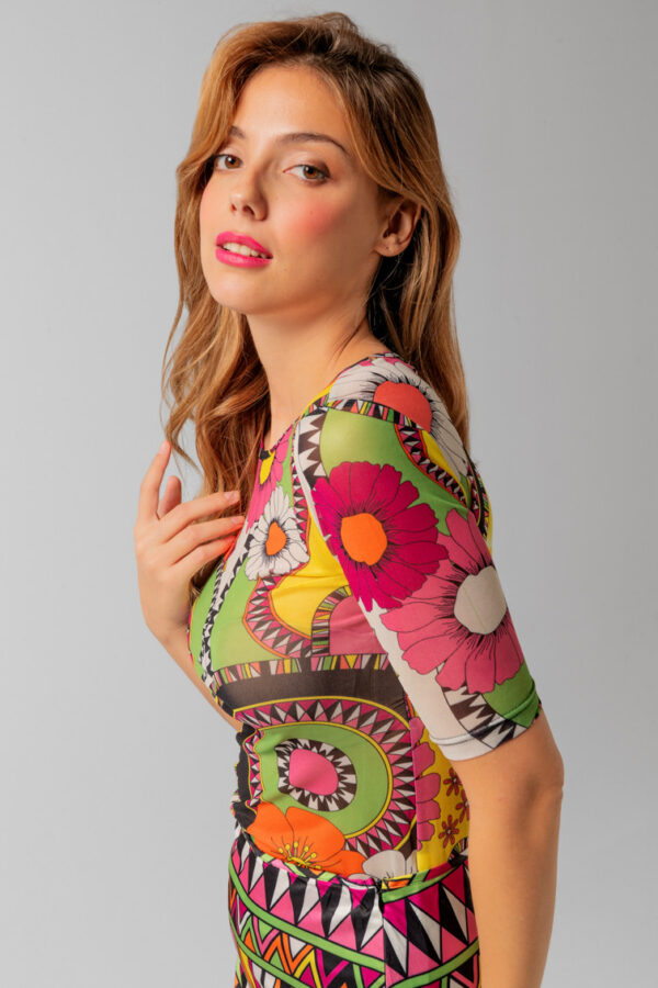 Camiseta Tul - Floreciendo