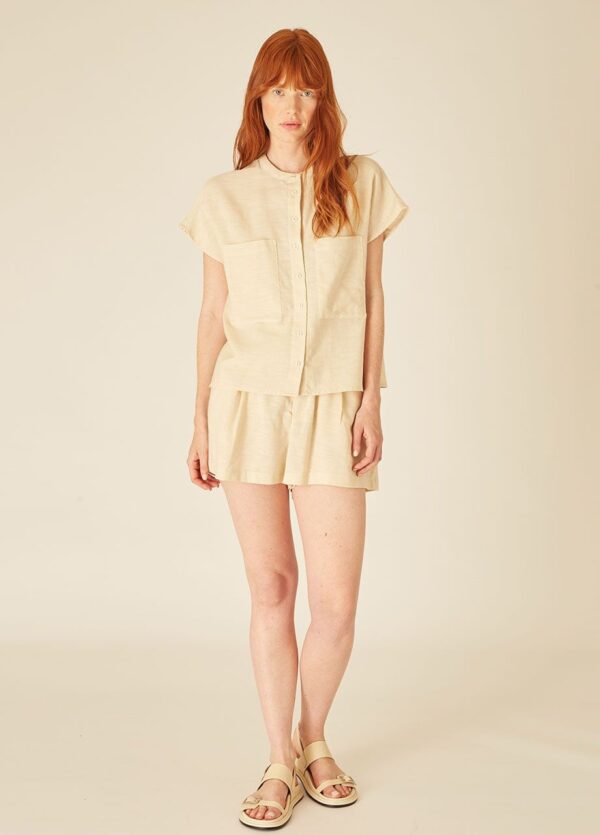LINEN SHIRT CREAM