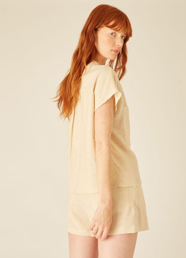 LINEN SHIRT CREAM