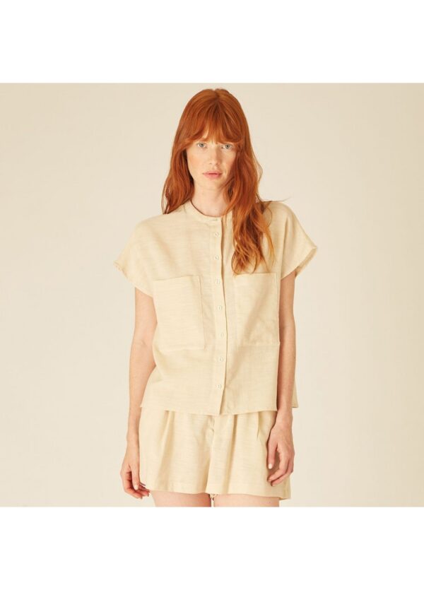 LINEN SHIRT CREAM