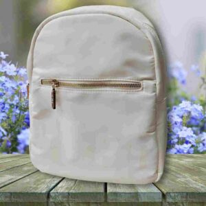 Nobo white backpack