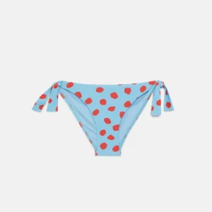 Braguita bikini lunares azul