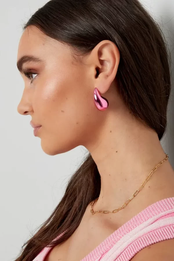Colorful drop earrings