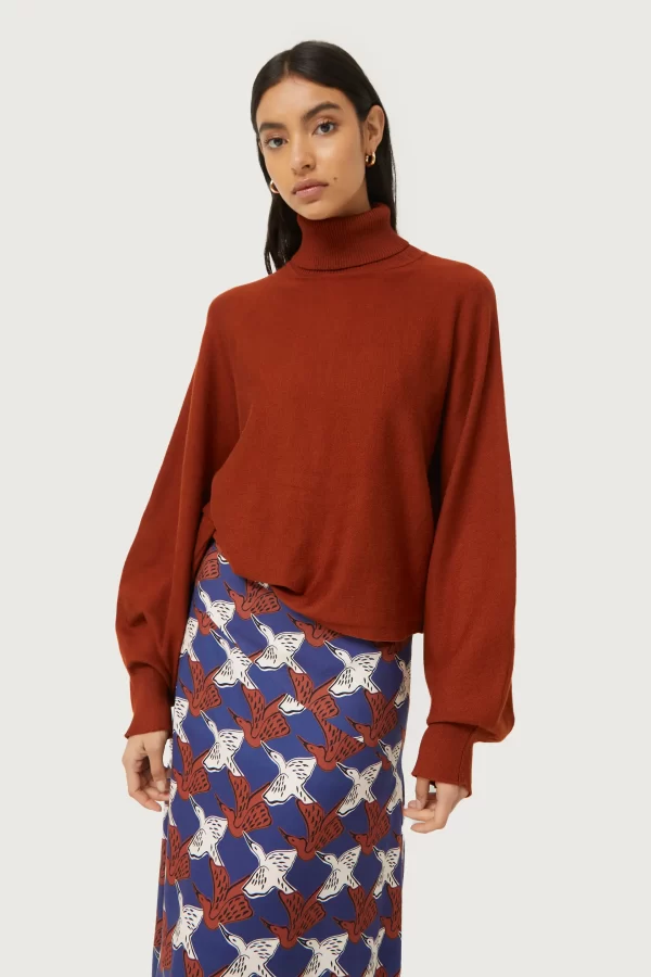 Rust sweater