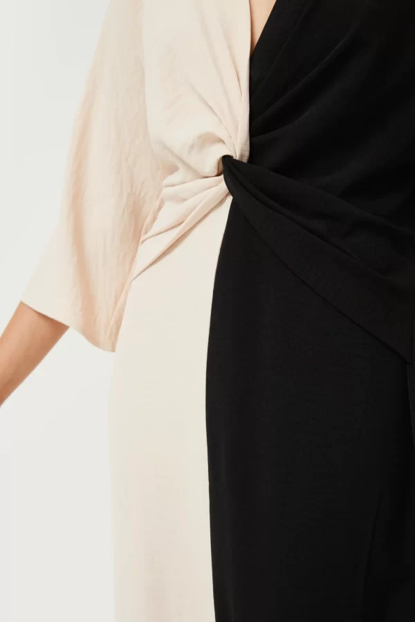 Black and white dress