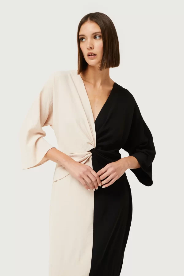 Black and white dress