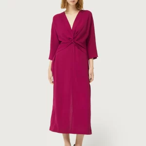 Magenta long dress