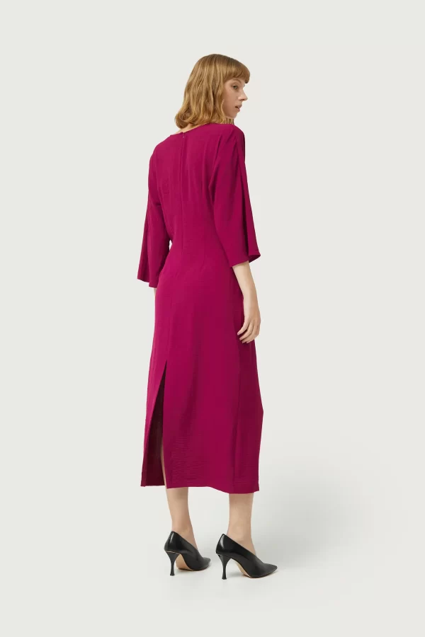 Magenta long dress