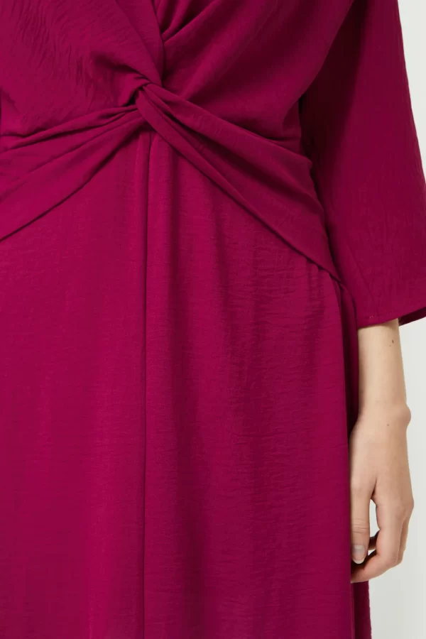 Magenta long dress