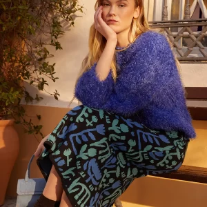 JERSEY LUREX AZUL