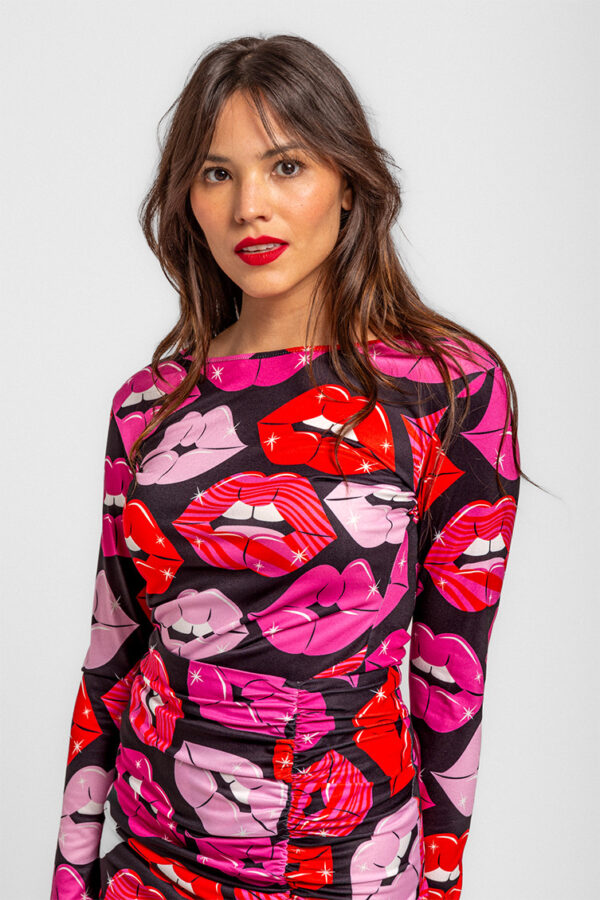 Camiseta All Over - Keep Calm and Kiss Me