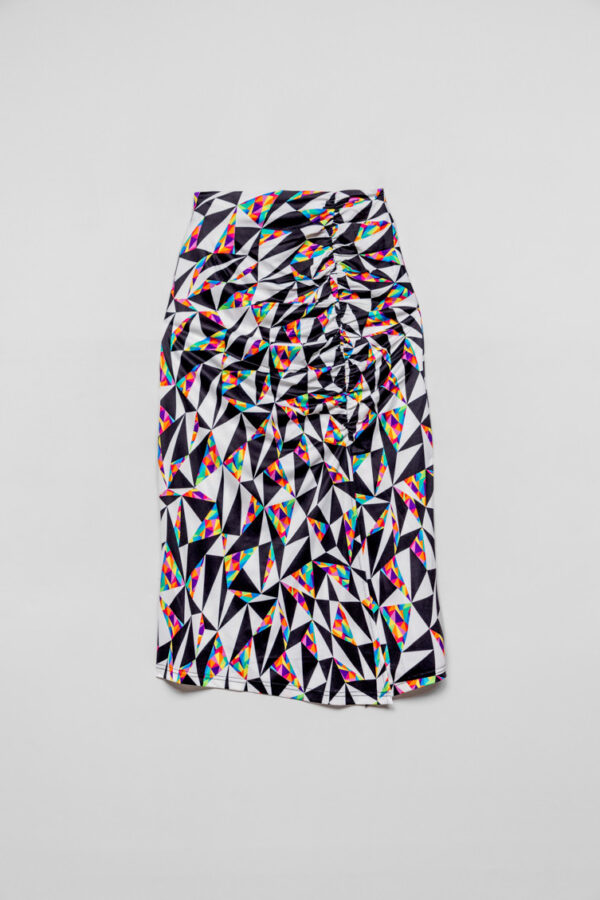 Falda drapeado lateral - Punk Panda