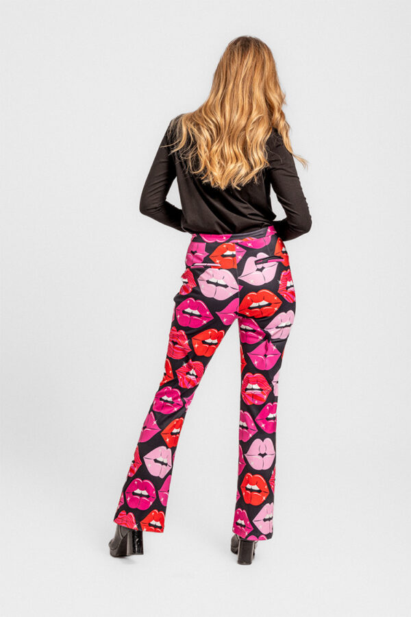 Pantalón flare - Keep Calm and Kiss Me