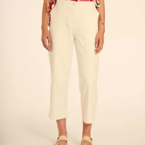 CULOTE CANVAS CREMA