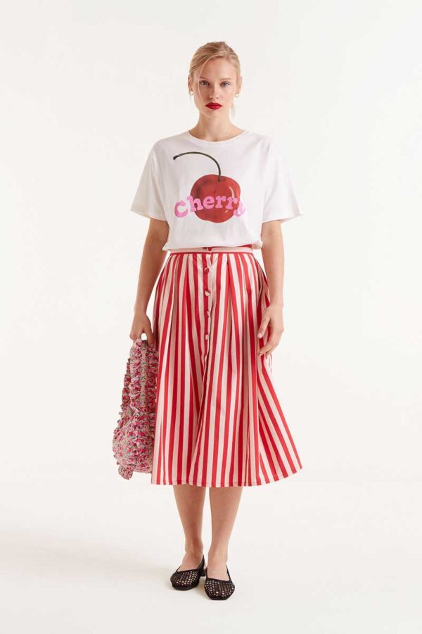 Cheescake midi skirt