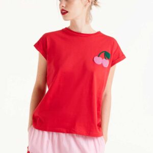 Red cherry T-shirt