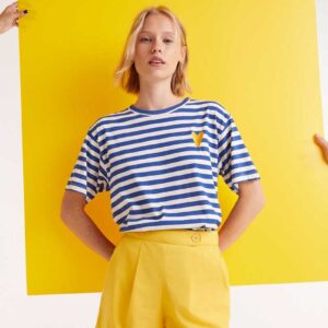 Blue & White T-Shirt