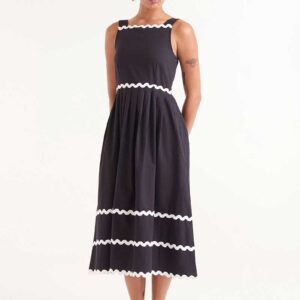 Black Midi Dress