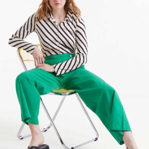 Green trousers