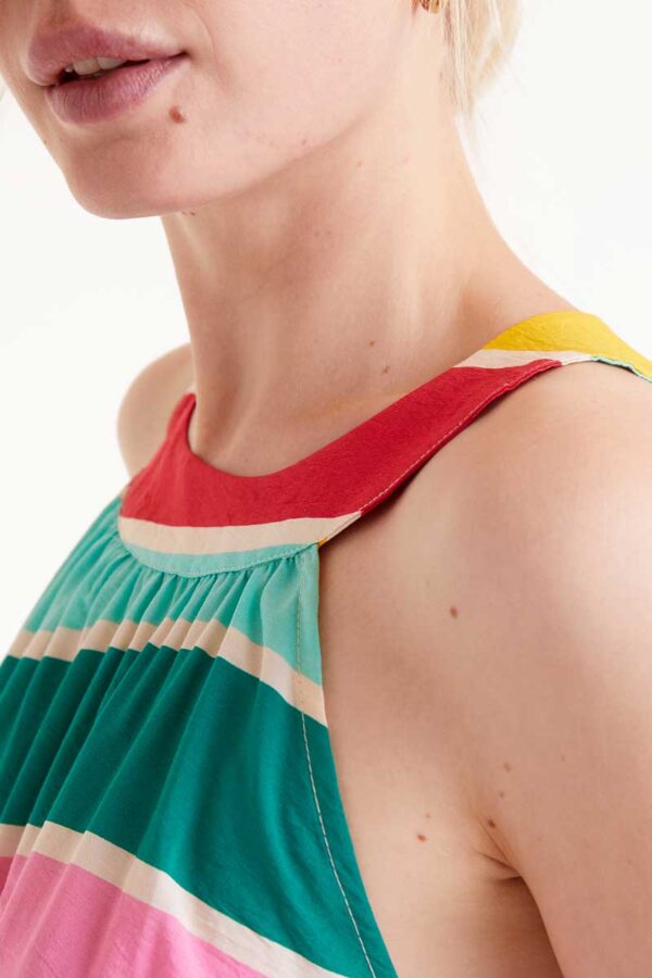 Colour Wave Long Dress