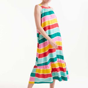 Colour Wave Long Dress