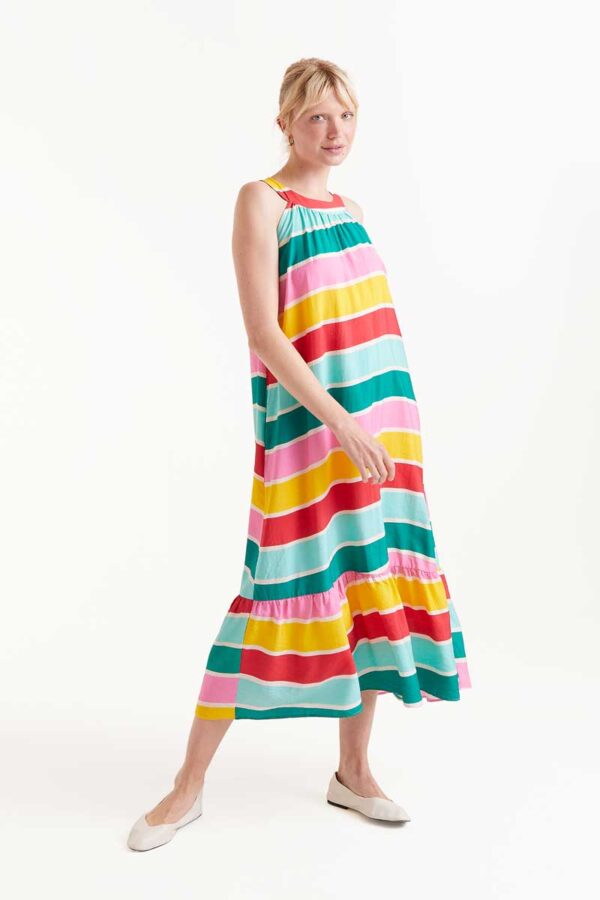 Colour Wave Long Dress
