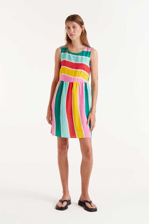 Colour Wave Short Dress