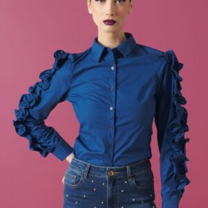 BLUE MAAR TOP