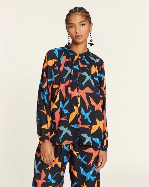BIRD MAO SHIRT